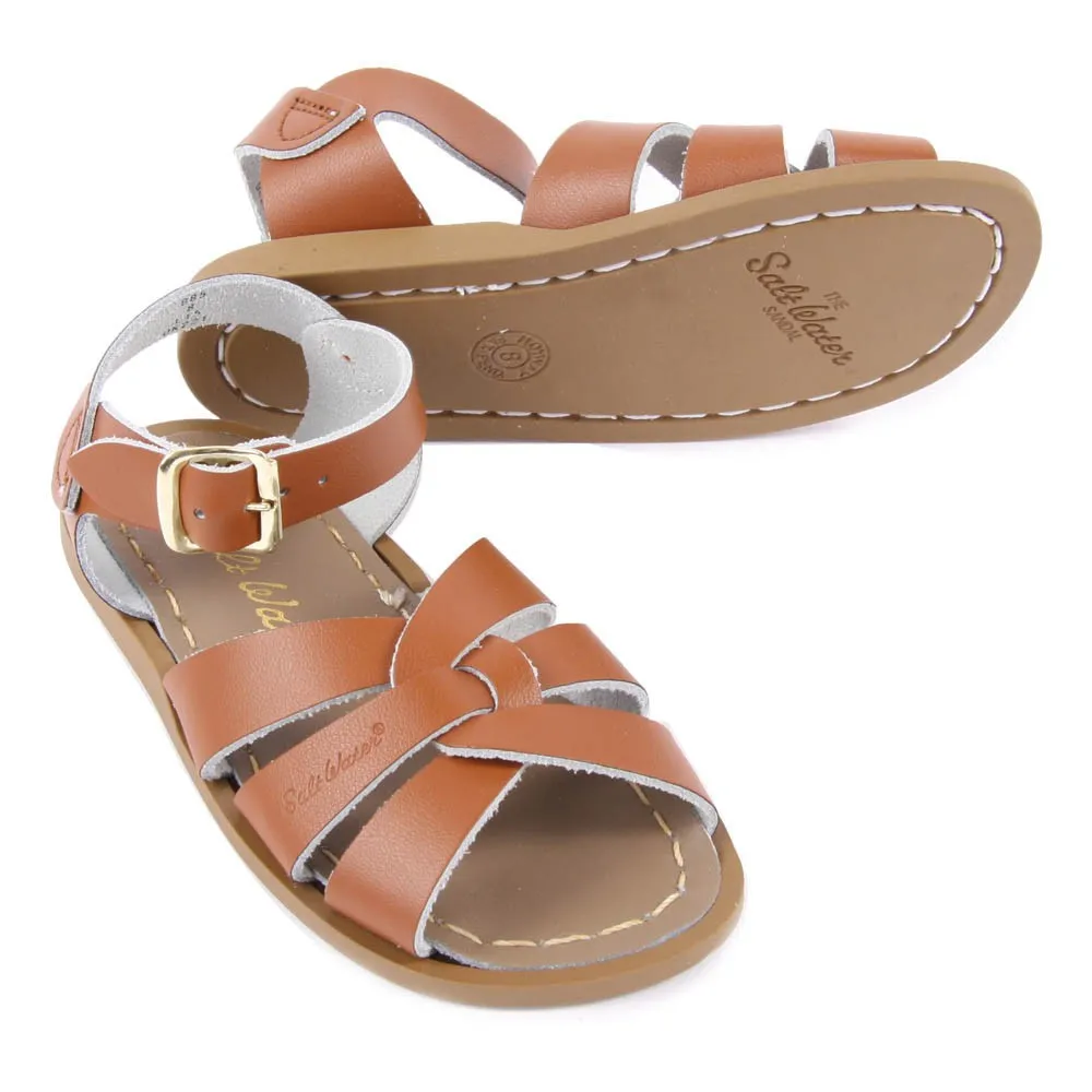 Sandalias Waterproof Cruzadas Cuero Original | Camel- Imagen del producto n°2