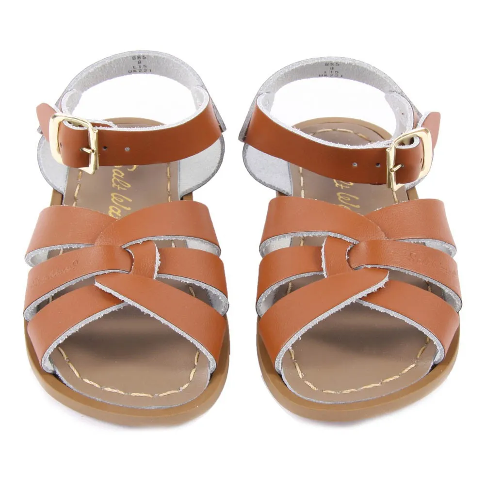 Sandalias Waterproof Cruzadas Cuero Original | Camel- Imagen del producto n°3