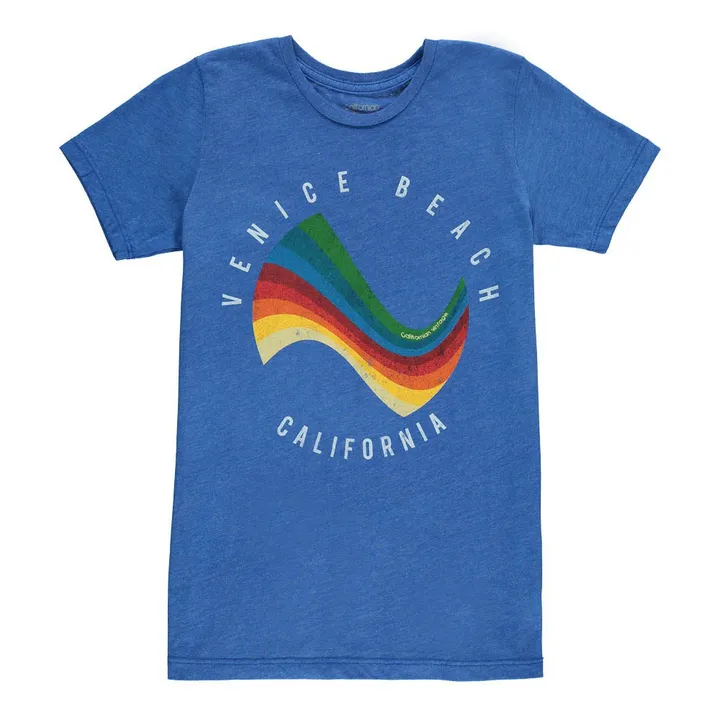 Camiseta Surf Ola | Azul Rey- Imagen del producto n°0