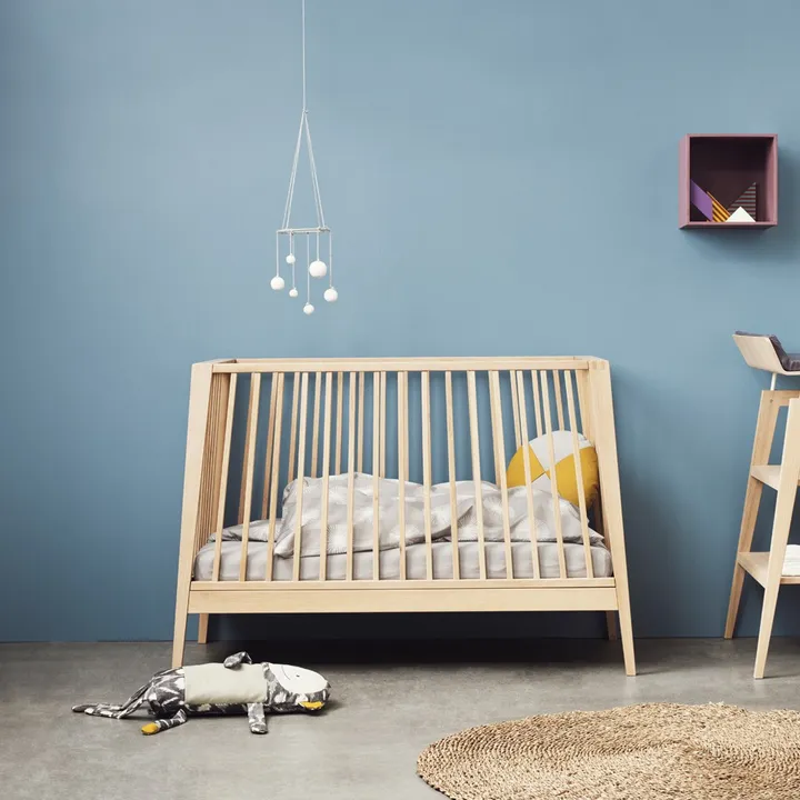 Lit bébé 60X120 Linea | Chêne- Image produit n°4