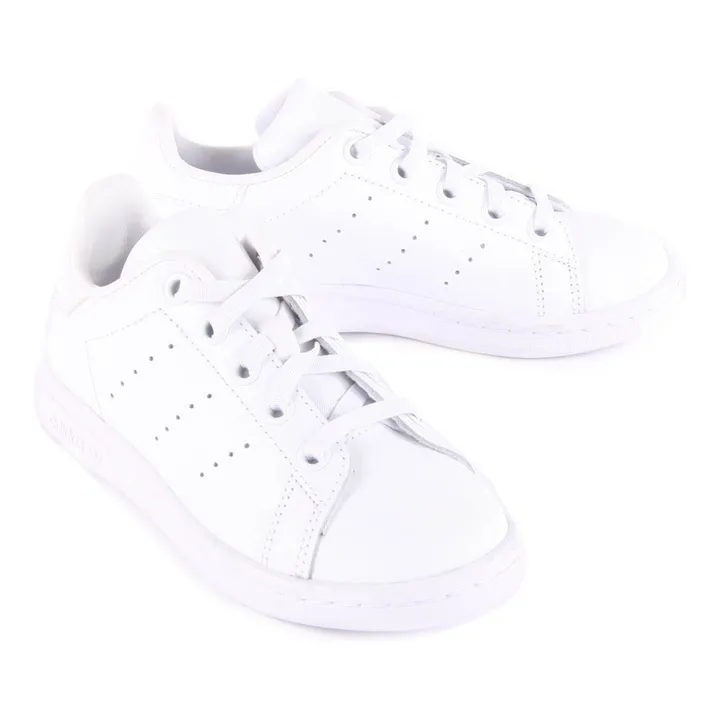 Leather Lace Stan Smith Sneakers | White- Product image n°1