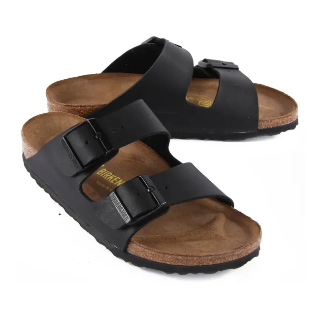 Sandales Arizona Birko Flor - Collection Adulte  | Noir