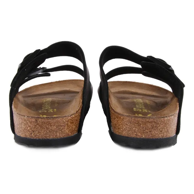 Sandales Arizona Birko Flor - Collection Adulte  | Noir