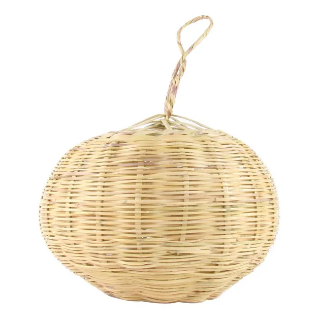 Wicker Ball Pendant Lamp - 30 cm 