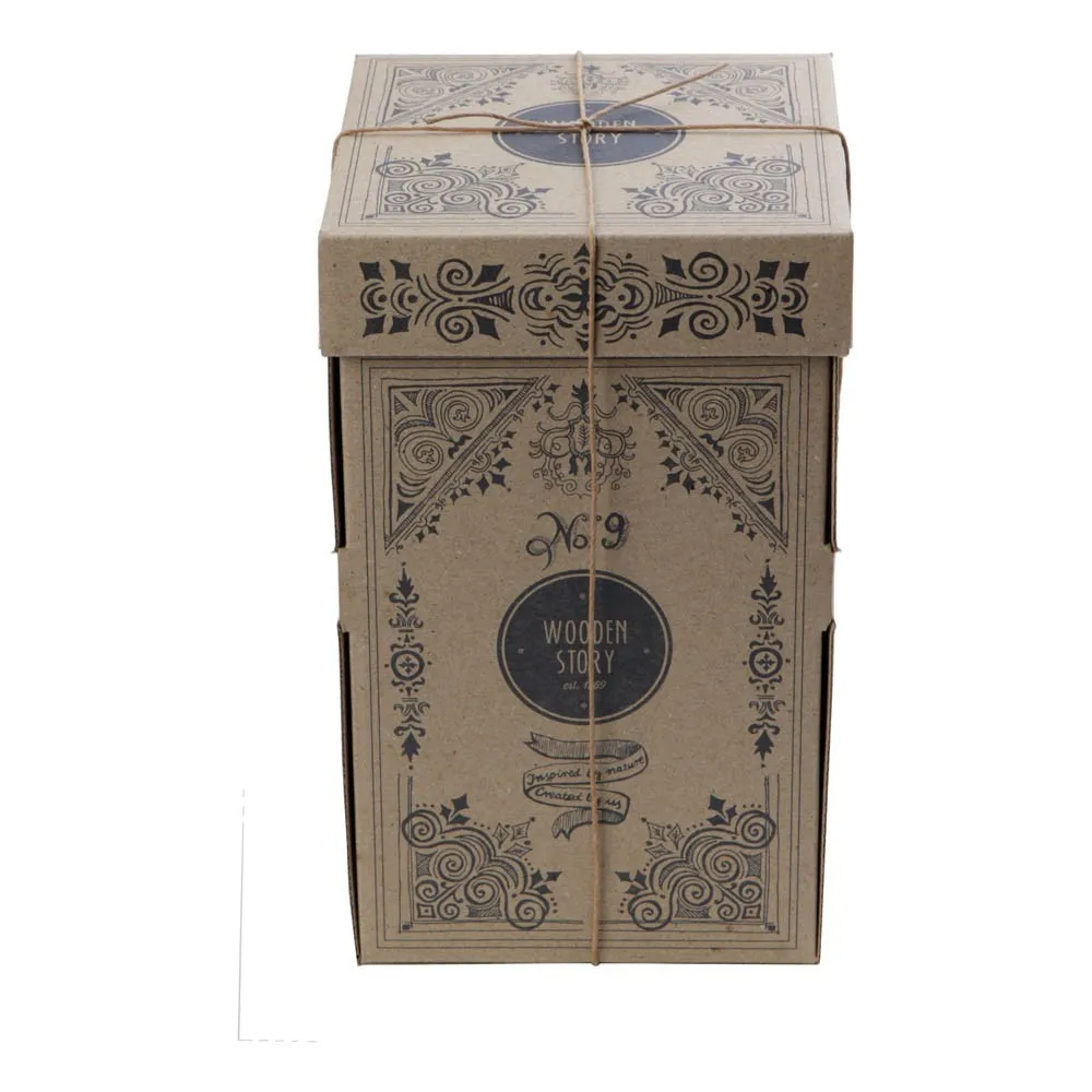 Jeu des formes empilables en bois naturel- Image produit n°1