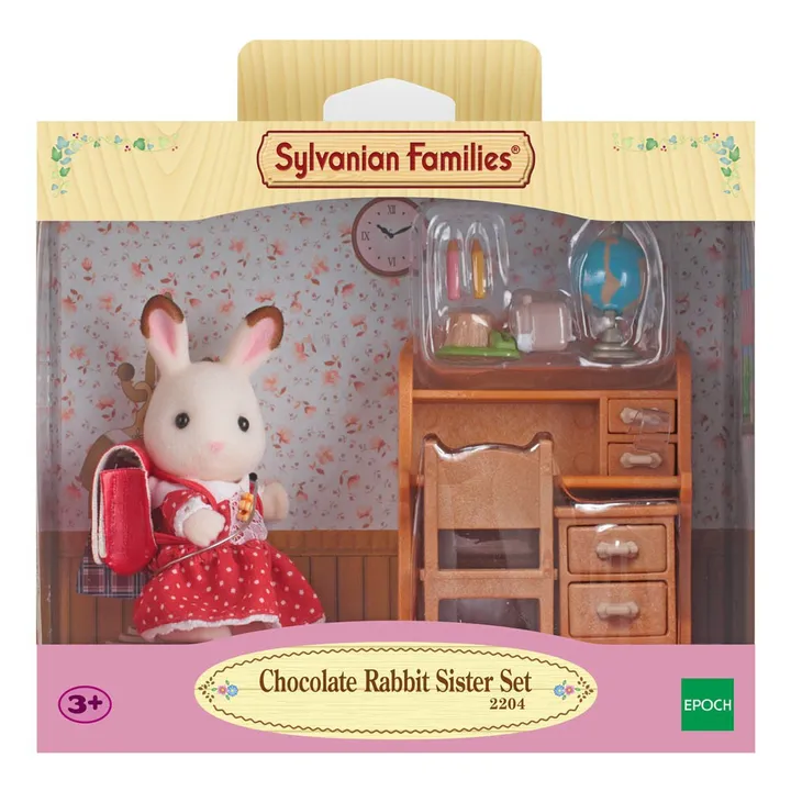Figlia Coniglio Cioccolato e Scrivania- Immagine del prodotto n°2
