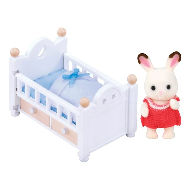Baby Kaninchen Chocolat und Bett- Produktbild Nr. 0