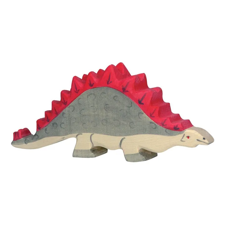 Holzfigürchen Stegosaurus - Produktbild Nr. 0