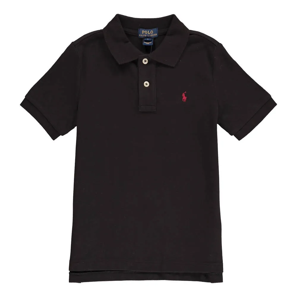 Ralph Lauren Black Classic Mesh Polo