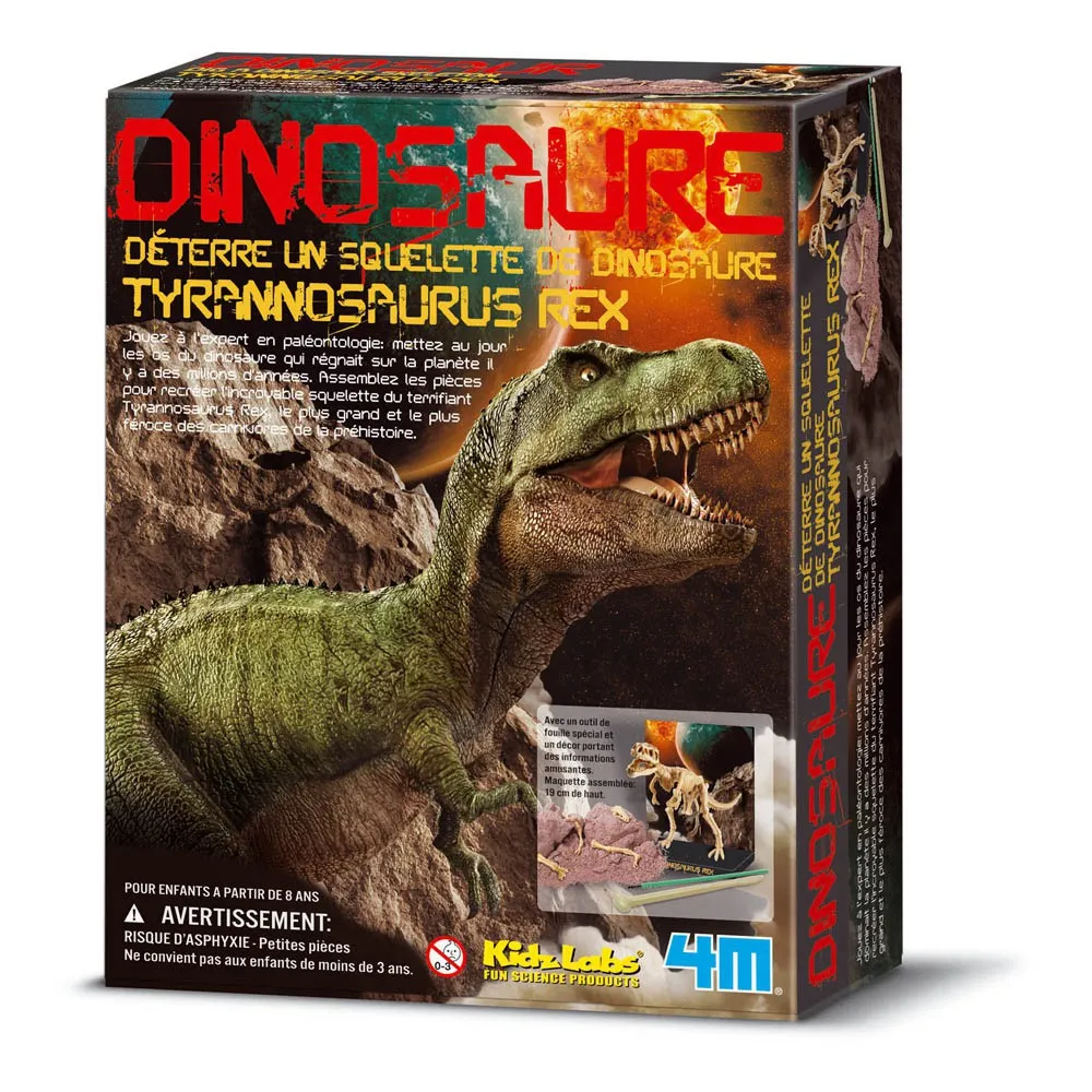 4M Multicoloured Dig A T-Rex Dino Kit