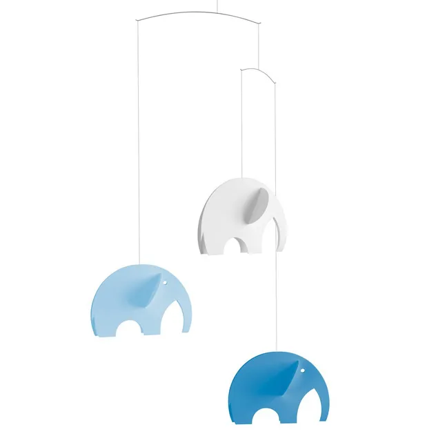 Mobil Elefanten | Blau