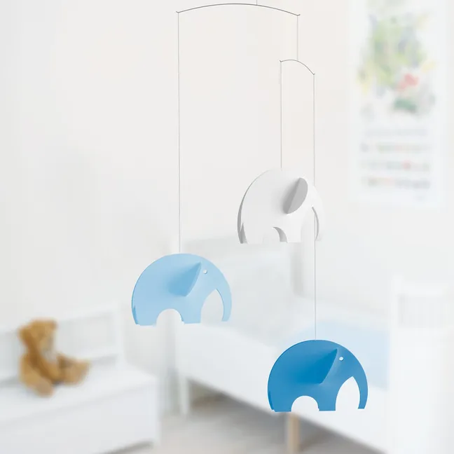 Elephant Mobile | Blue