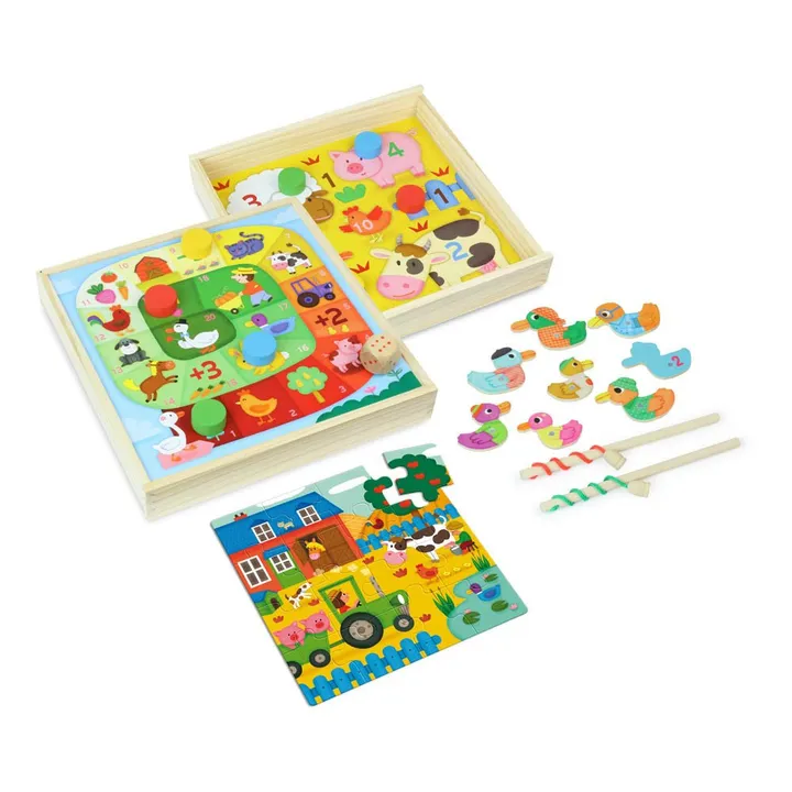 Juegos Los más pequeños de la granja Multicolor- Imagen del producto n°1