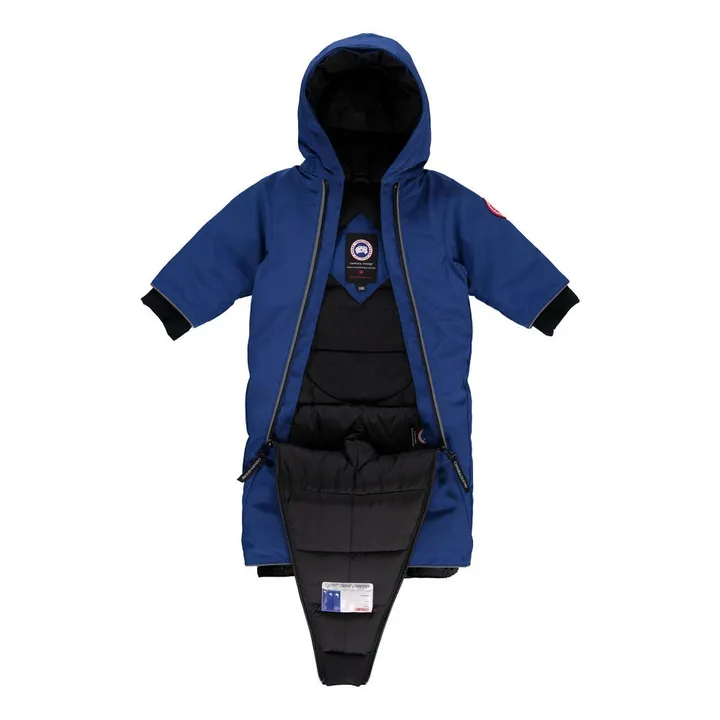 Lamb All-in-One Winter Coat | Blue- Product image n°3