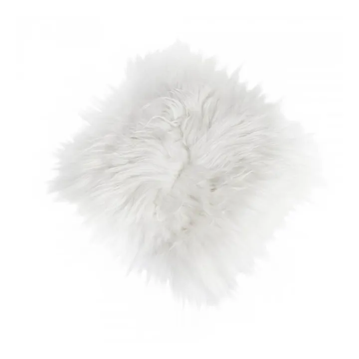 Icelandic Sheepskin Seat Cover | White- Product image n°0