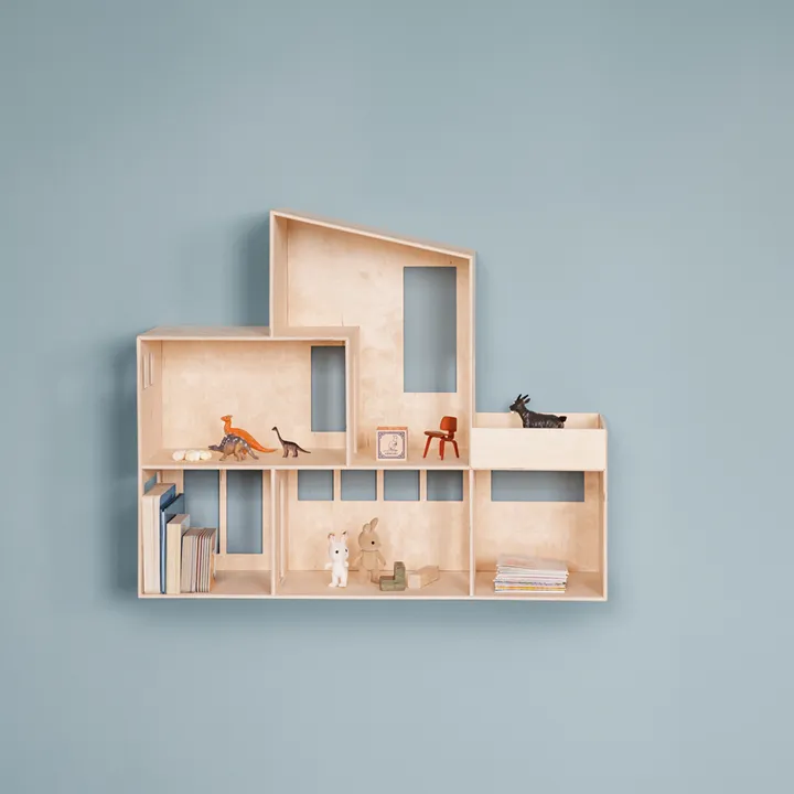Casa de muñecas Funkis de madera- Imagen del producto n°2