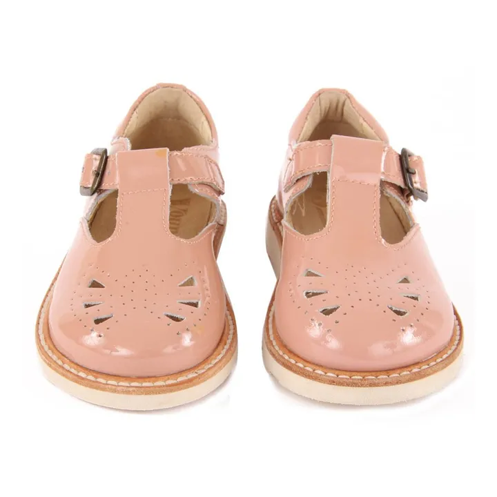 Babies Cuir Rosie | Rose pâle- Image produit n°3