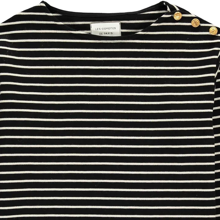 Camiseta Marinera Elodie | Negro- Imagen del producto n°2