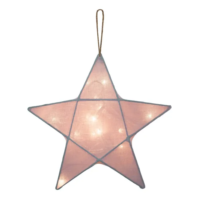 Lampe étoile | Dusty Pink S007