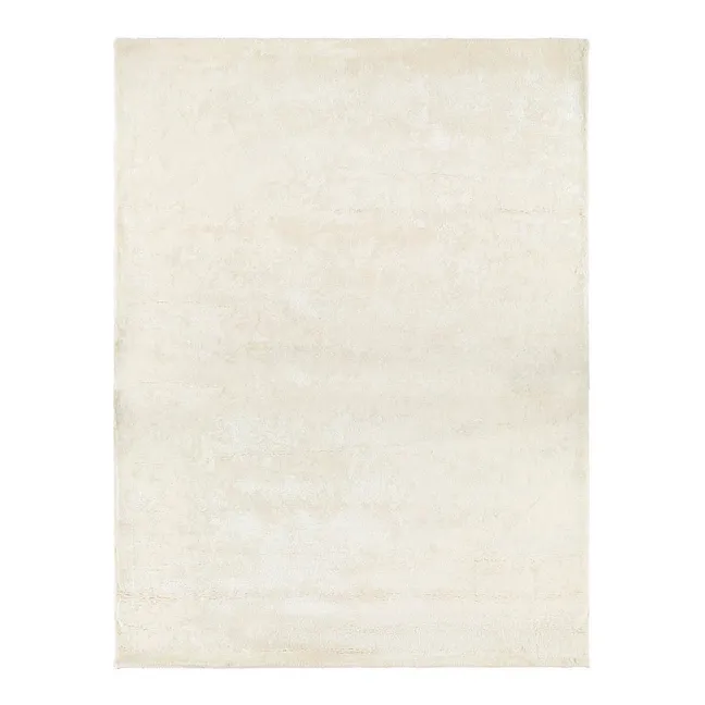 Alfombra rectangular | Blanco
