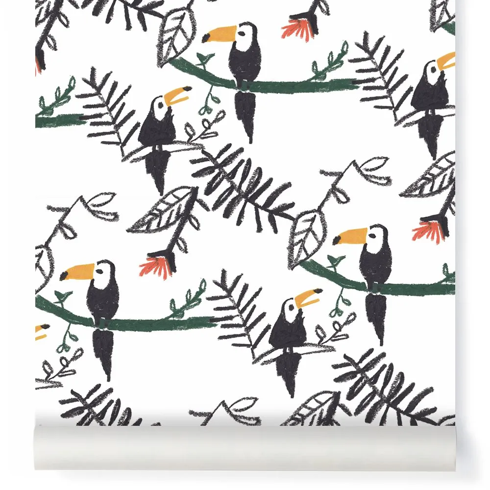 Nofred - Papier-peint Toucans 10x0,53 mètres (Nofred) - Image 2