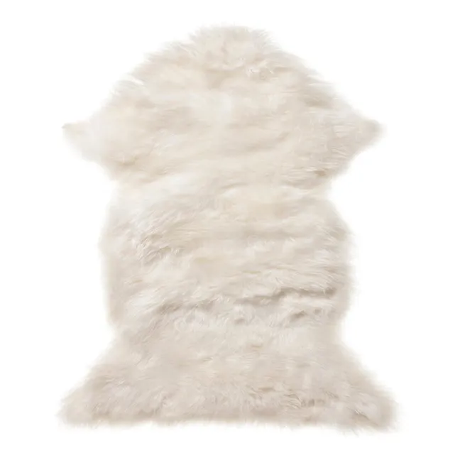 White English Sheepskin 65x95cm | White