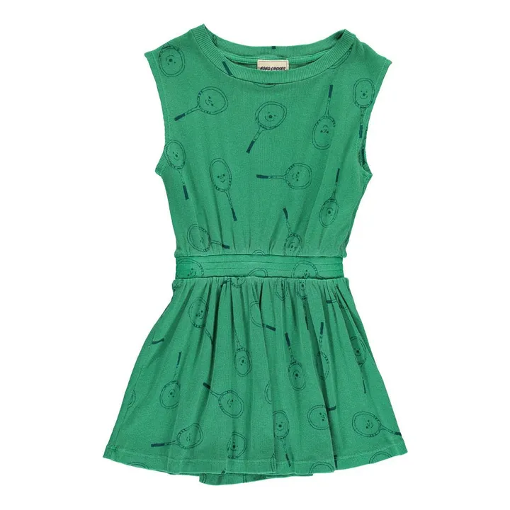 Vestido Rib Algodón | Verde- Imagen del producto n°0