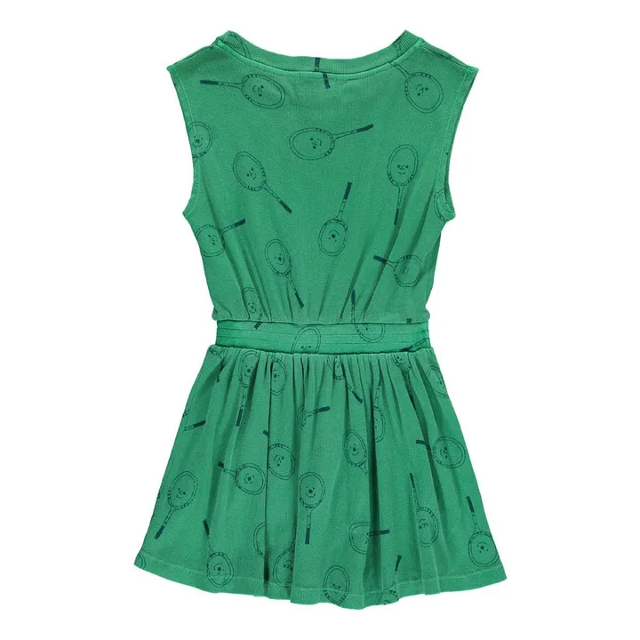 Vestido Rib Algodón | Verde- Imagen del producto n°3