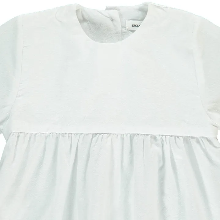 Bluse mit Rüschen  | Weiß- Produktbild Nr. 1