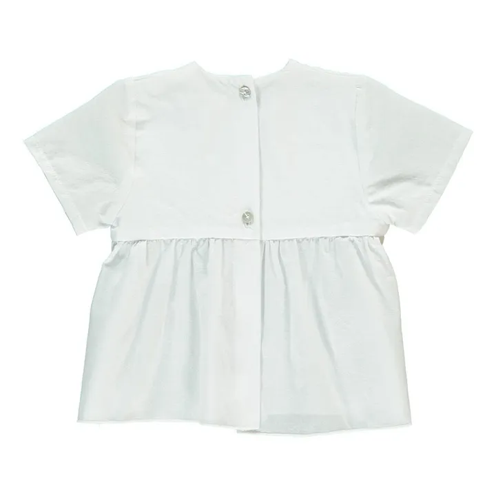 Bluse mit Rüschen  | Weiß- Produktbild Nr. 2