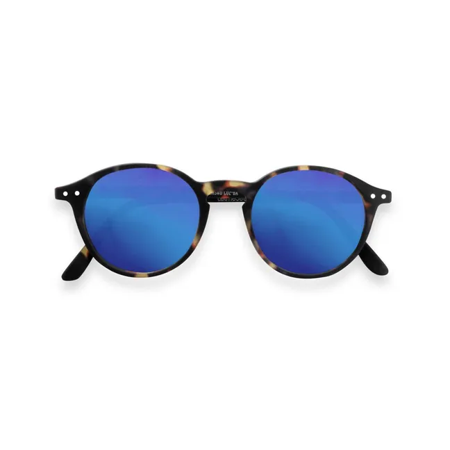 #D Tortoise Mirror Lens Sunglasses - Adult Collection | Black