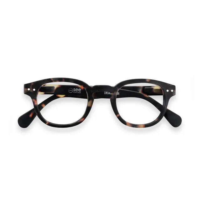 #C Tortoise Screen Glasses - Adult Collection | Brown