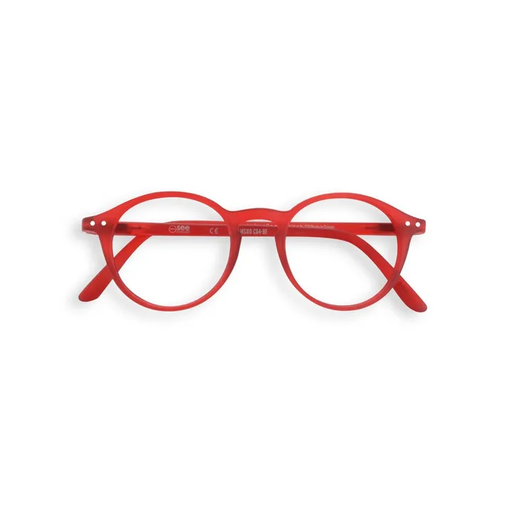 Brille für Screen Junior #D | Rot- Produktbild Nr. 0