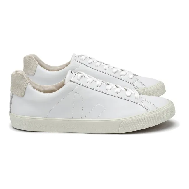 Sneakers Lacci Pelle  | Bianco