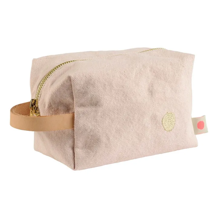 Iona Cube Toiletry Bag  | Powder pink- Product image n°0