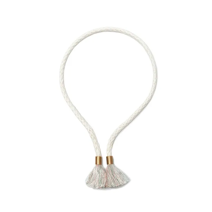 Headband / Halskette Tulip  | Weiß- Produktbild Nr. 0