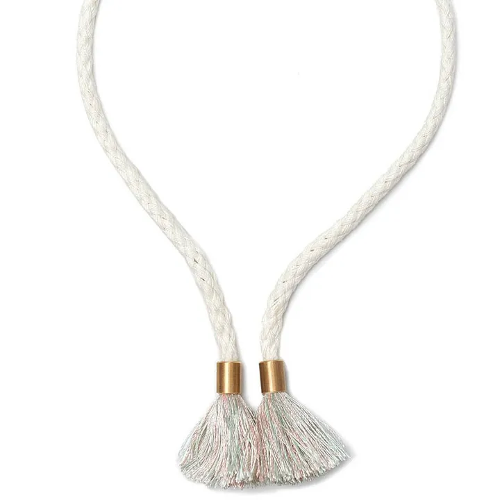 Headband / Halskette Tulip  | Weiß- Produktbild Nr. 1