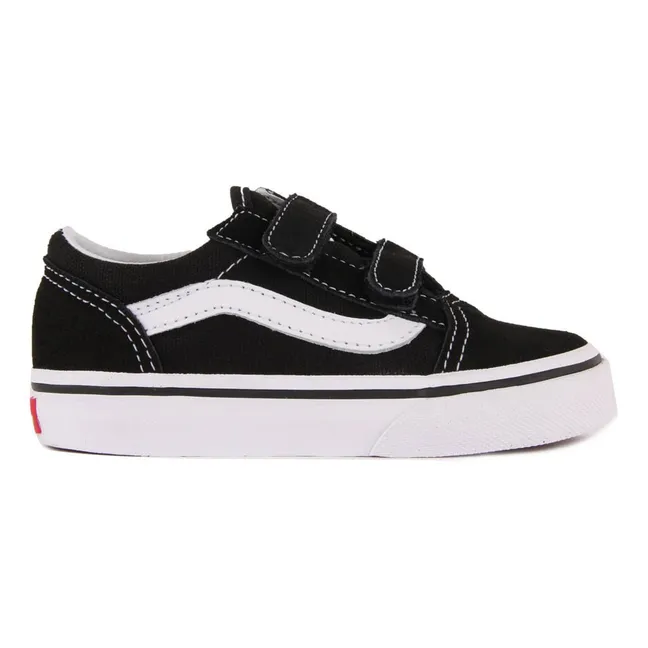 Old Skool V Velcro Sneakers | Black