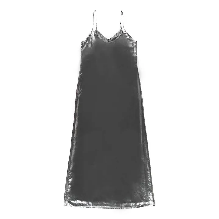 Swildens Robe Lamée Qarelli Argenté Smallable - Main Image