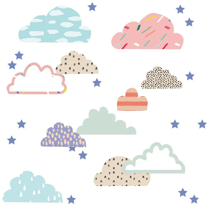Just A Touch Cloud Sticker- Product image n°0