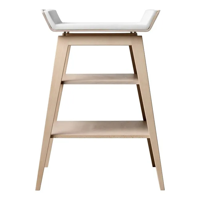 Linéa Baby Changing Table and Mattress | Beech
