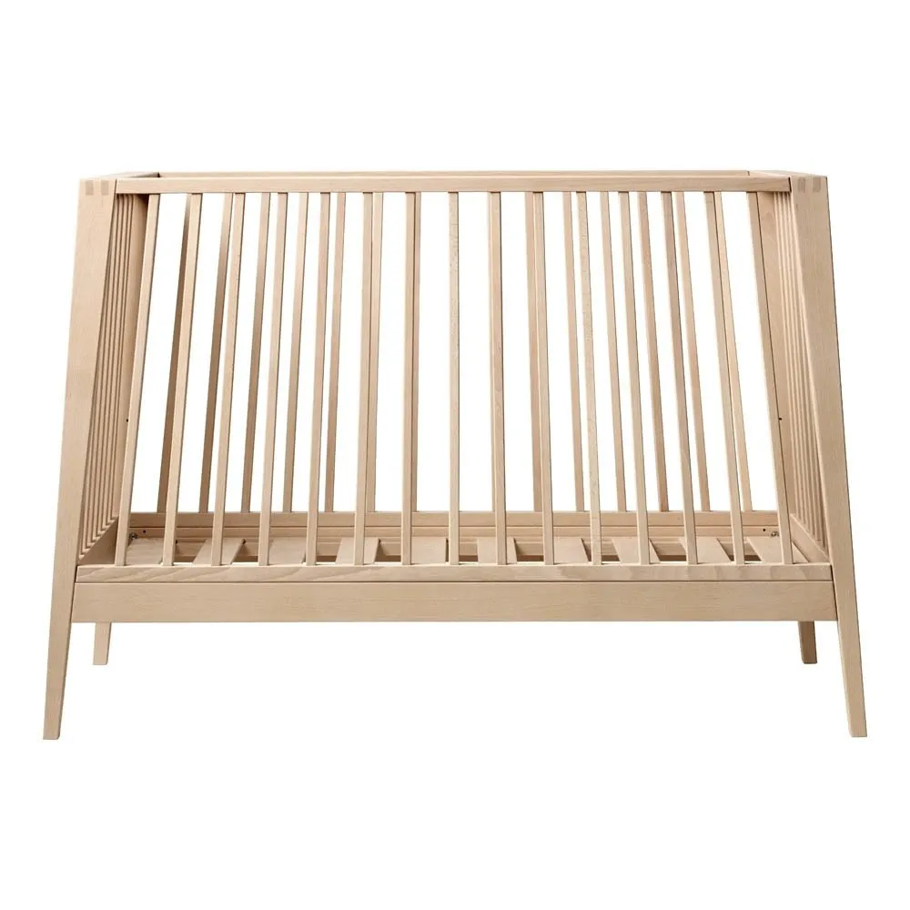 Lit bébé 60X120 Linea | Hêtre- Image produit n°0