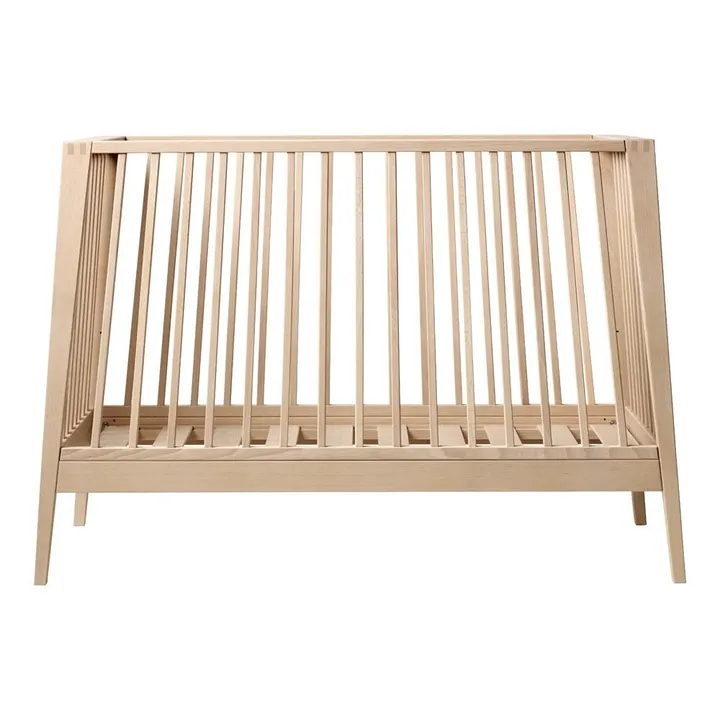 Lit bébé 60X120 Linea | Hêtre- Image produit n°0