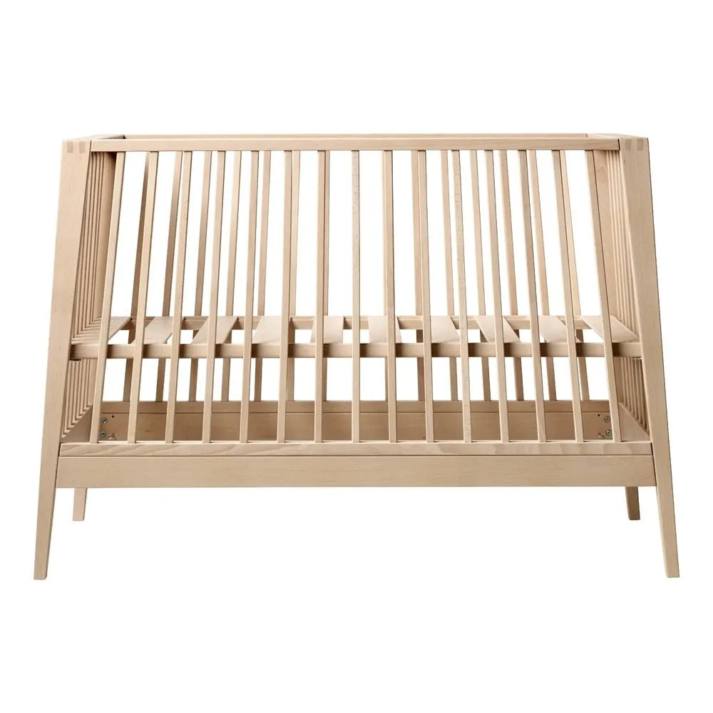 Lit bébé 60X120 Linea | Hêtre- Image produit n°1