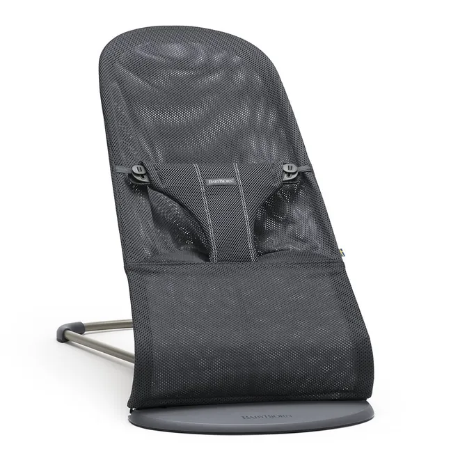 Transat Bliss en tissu maille filet | Gris anthracite
