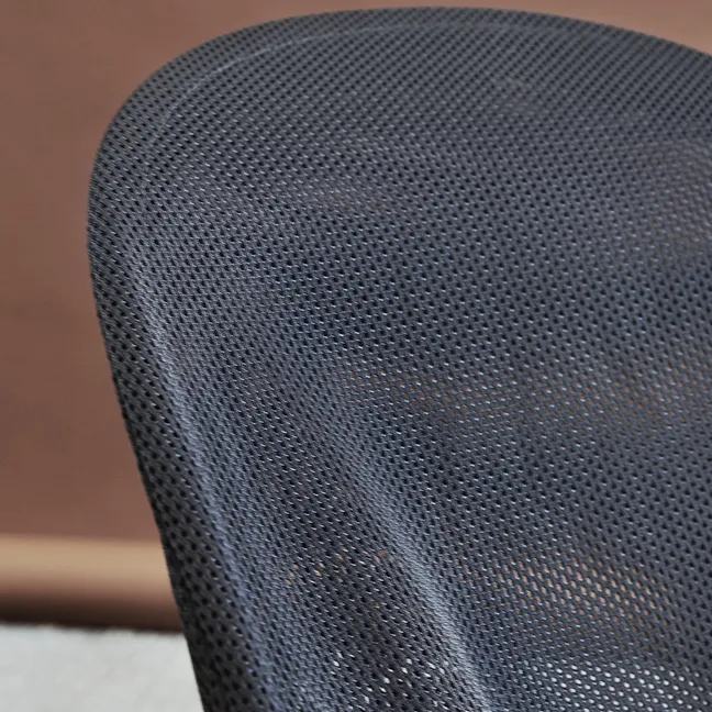 Transat Bliss en tissu maille filet | Gris anthracite