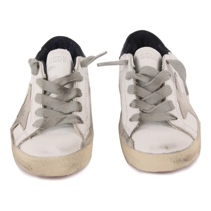 Zapatillas Bajas Cordones Cuero Marino Superstar | Blanco- Imagen del producto n°3