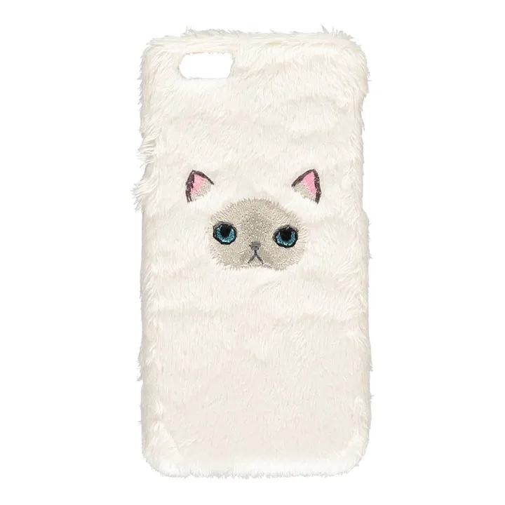 Hülle für  Iphone 6 Fluffy Himarayan Face Weiß | Weiß- Produktbild Nr. 0