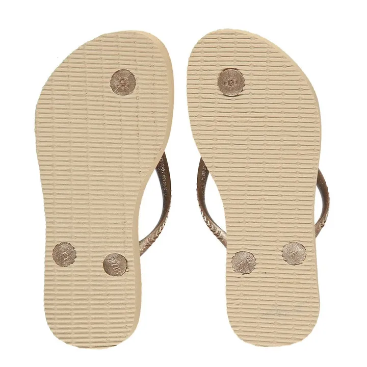 Tongs Slim | Doré- Image produit n°3