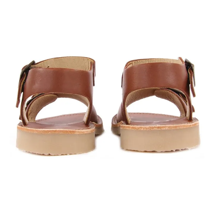 Sonny Leather Sandals | Camel- Product image n°4